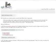 Tablet Screenshot of mfeinteractive.com
